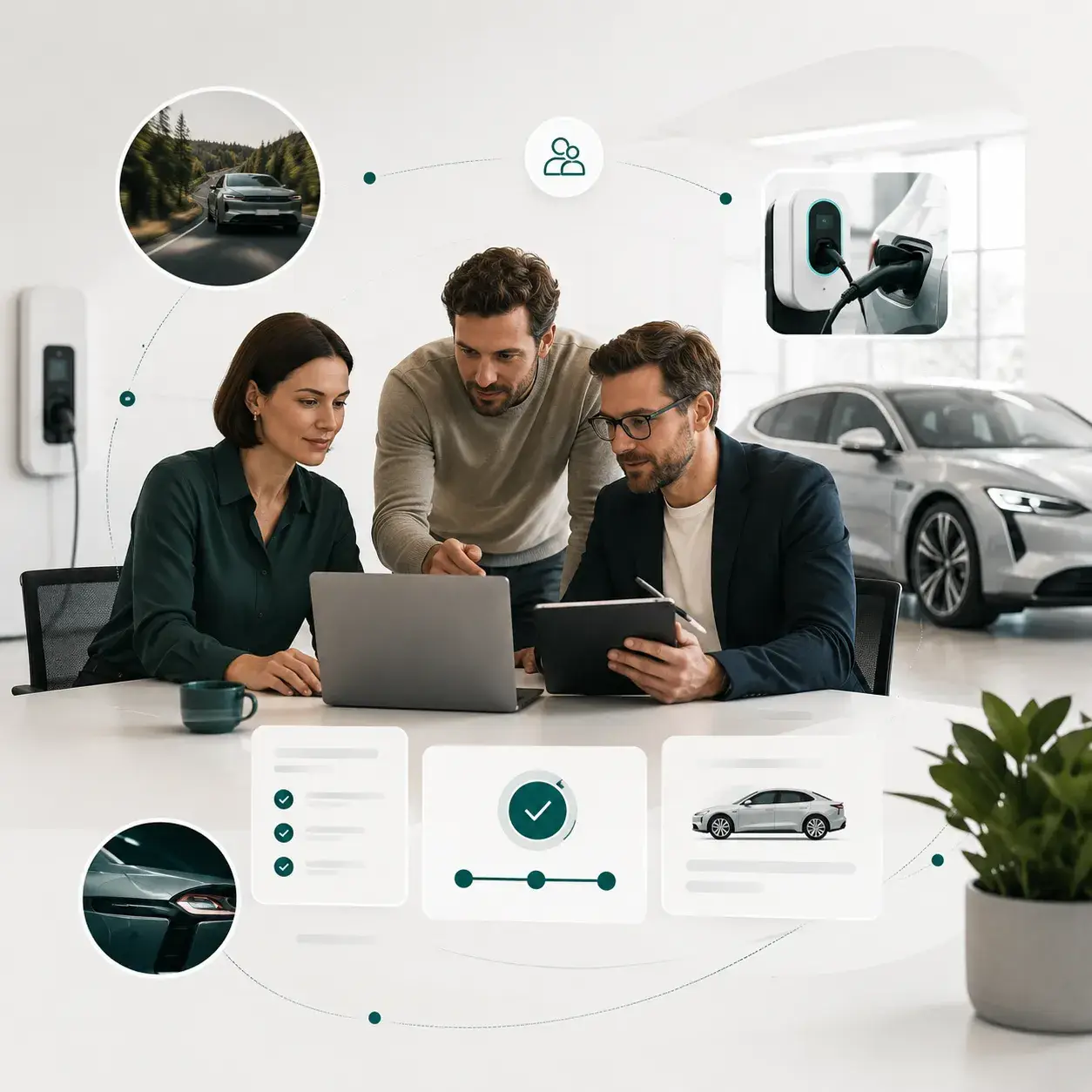 Professionals werken samen aan registratie, content en automotive expertise voor Auto Benelux.