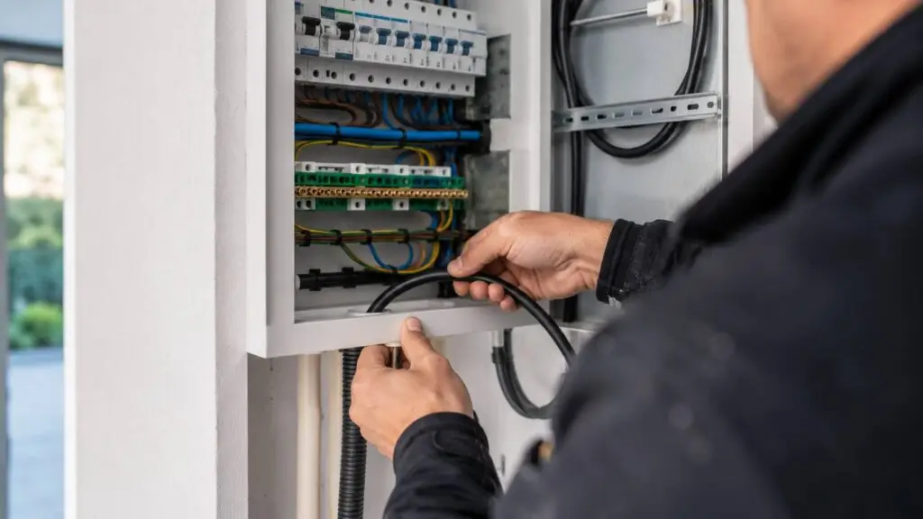 Meterkast controleren voor installatie van een laadpaal thuis